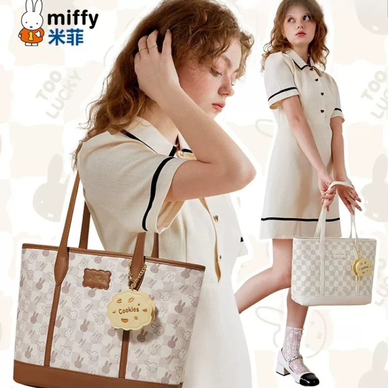 Luxury Bags Luggage - Miffy Kawaii Anime Lüks Hissi Veren