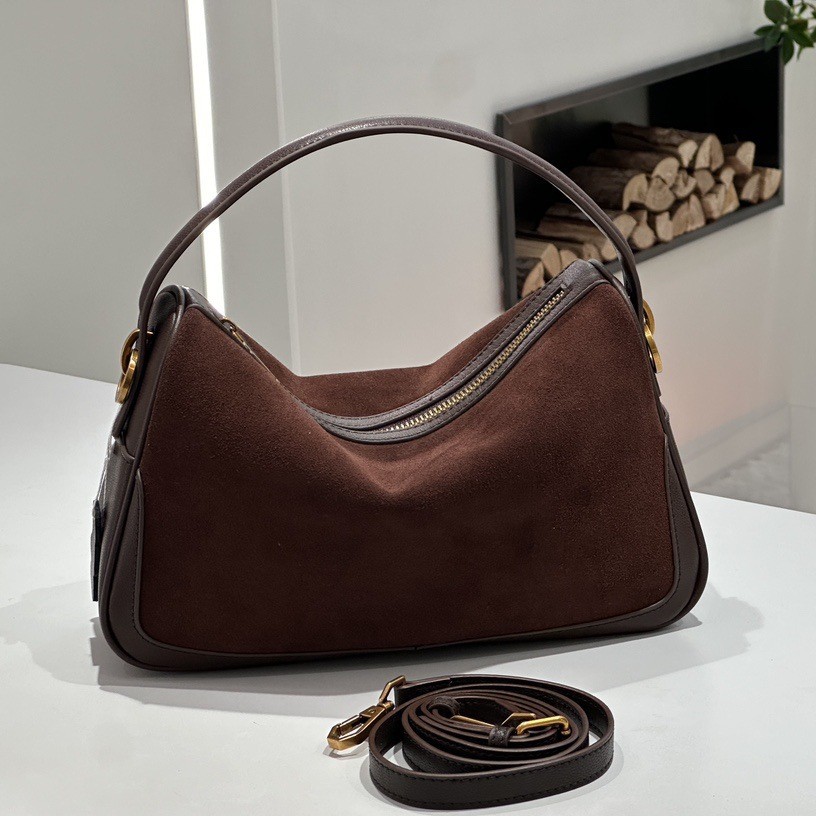Luxury Bags On Sales - Kadın Hakiki Deri Çanta Süet Çanta