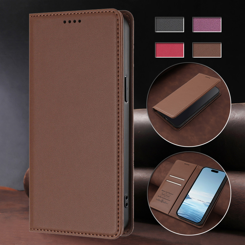 Luxury Bags Kl - Hırsızlığa Karşı Lüks Cüzdanlı Kapaklı Telefon