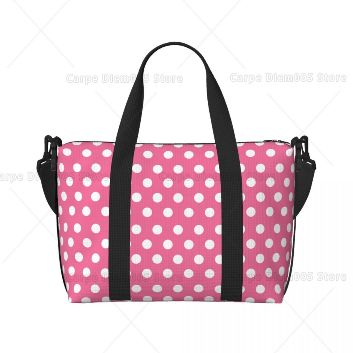 Pembe Puantiyeli Tote Çanta Bü - Luxury Bags Luggage incelemesi ve fiyatı