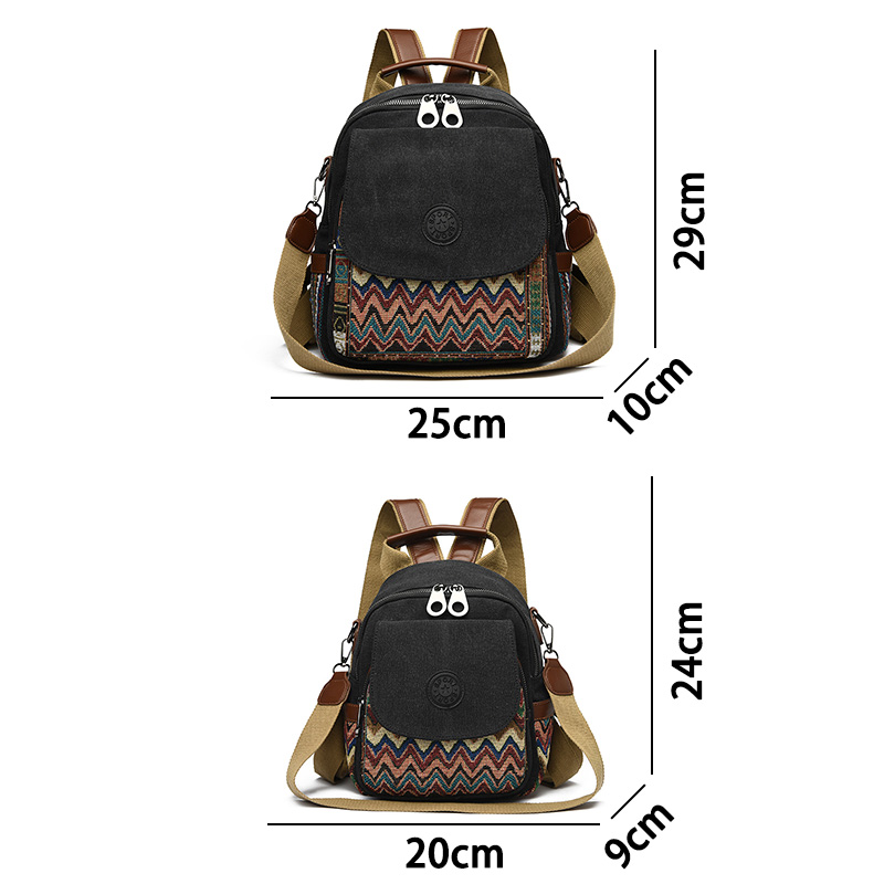 Rahat Ulusal Tarzı Denim Sırt  - Luxury Bags Denim incelemesi ve fiyatı