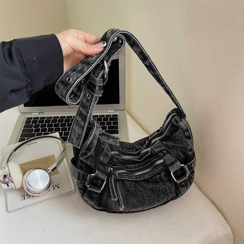Trendy kadın Denim Omuz Çantas - Luxury Bags Denim incelemesi ve fiyatı