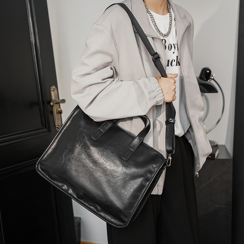 Rahat iş erkek çantası moda yü - Luxury Bags Tote incelemesi ve fiyatı