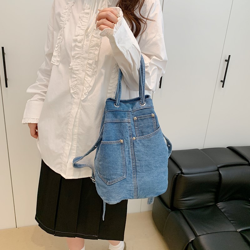 Denim Kadın Sırt Çantaları Gen - Luxury Bags Denim incelemesi ve fiyatı