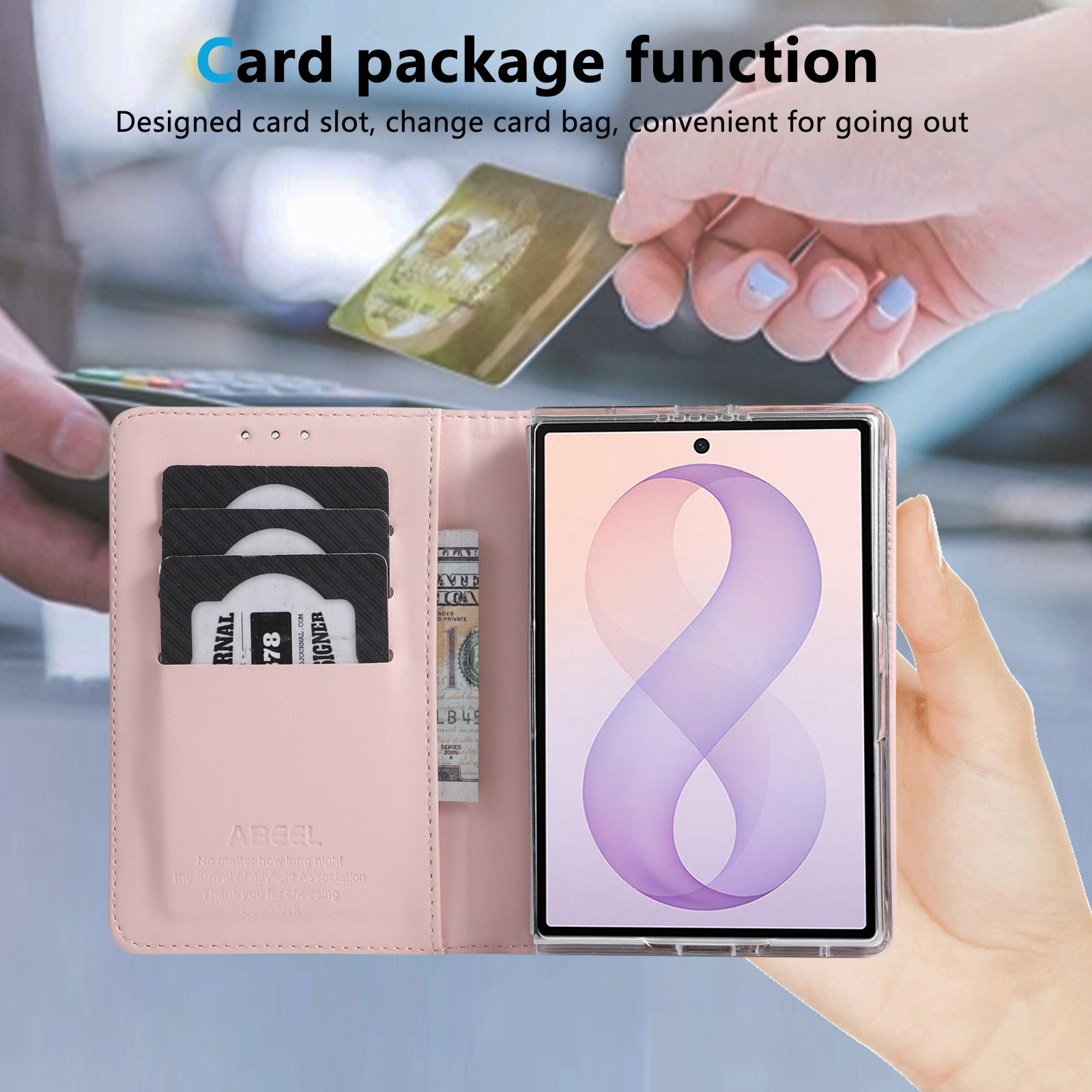 Flip Cards Solt Cüzdan Görünüm - Briefcase Leather Slim incelemesi ve fiyatı
