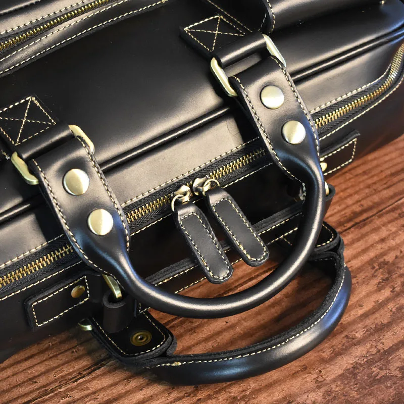 Vintage erkek Siyah Omuz Çanta - Luxury Bags Luggage incelemesi ve fiyatı