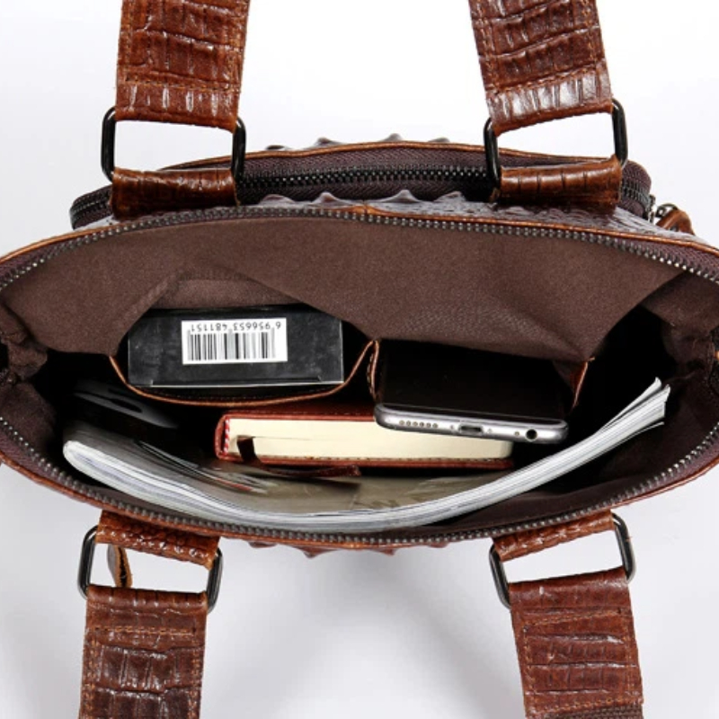 YETTIES Erkek İnce Dikey Lapto - Briefcase Leather Slim incelemesi ve fiyatı